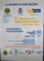 VALMADRERA - 5° Memorial TORNEO SPECIALBASKET Lorenzo Dalu