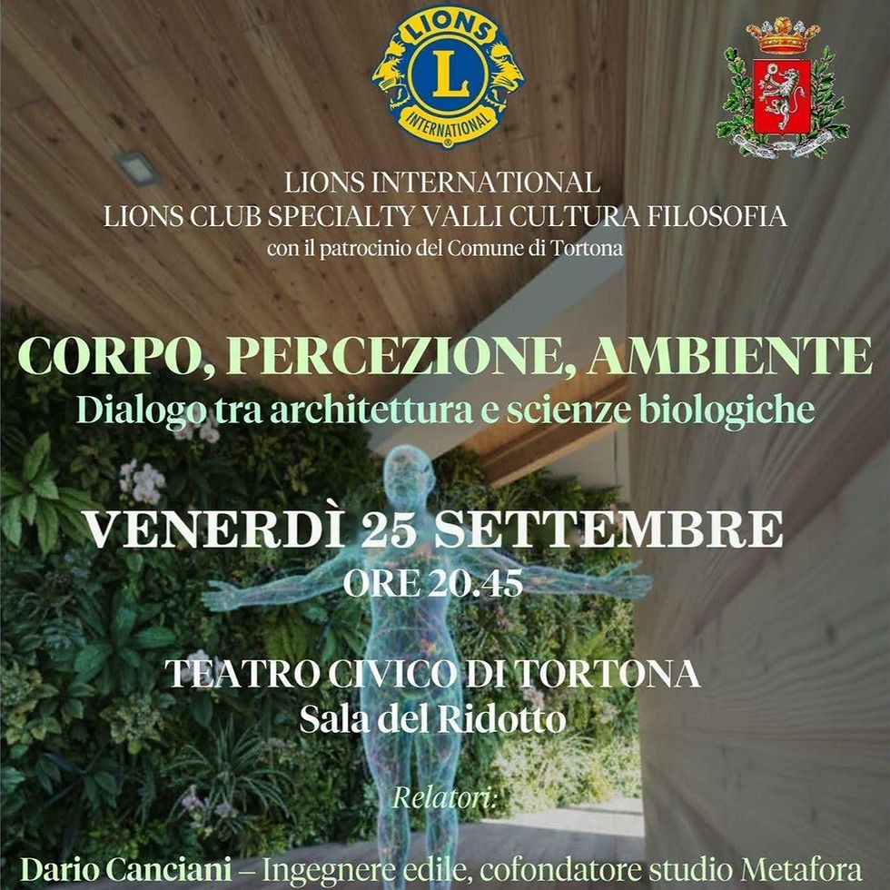 CORPO, PERCEZIONE, AMBIENTE