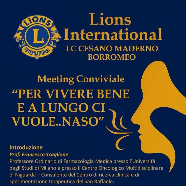 Meeting Conviviale "PER VIVERE BENE E A LUNGO CI VUOLE ... NASO"