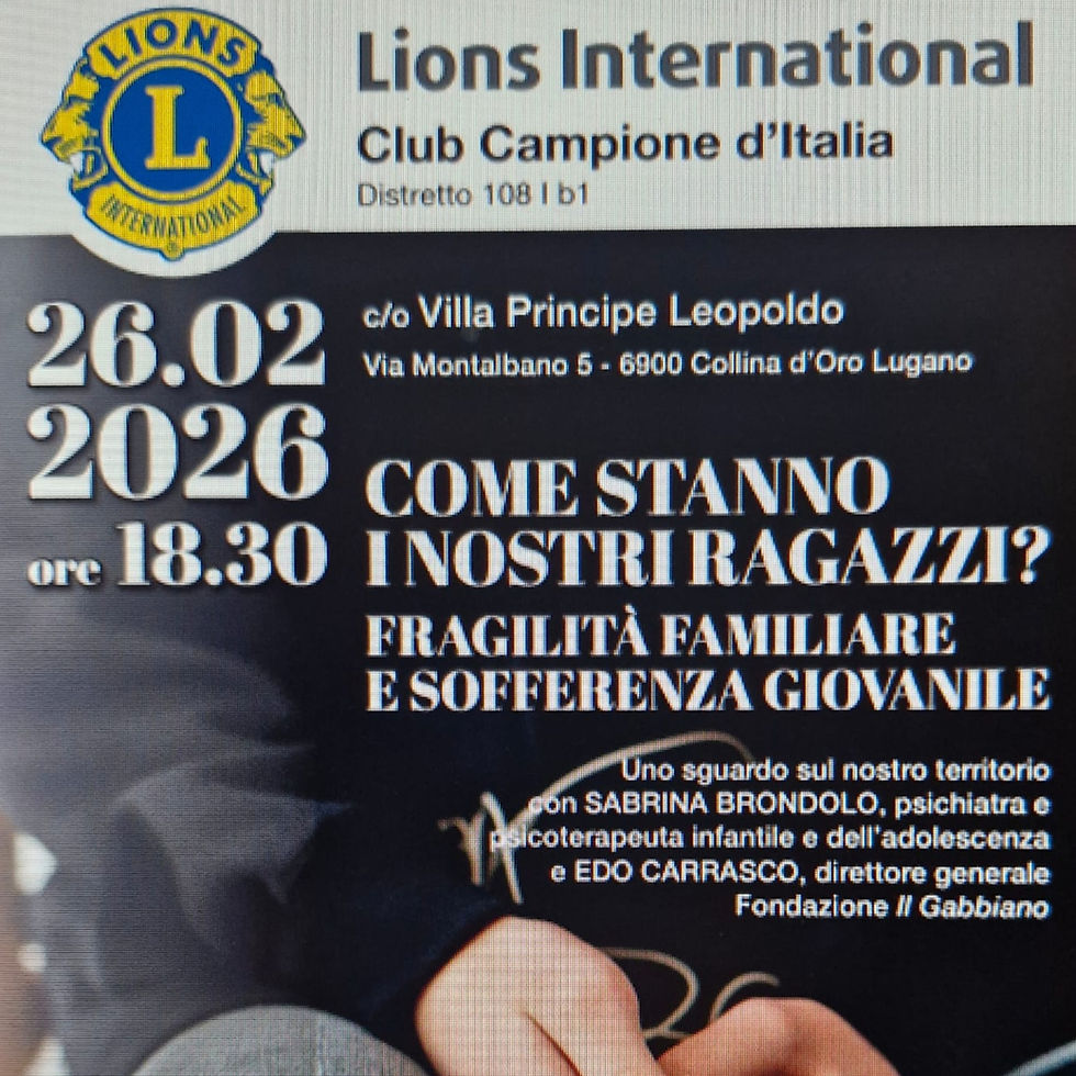 COME STANNO I NOSTRI RAGAZZI?