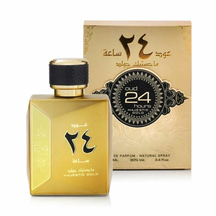 Ard Al Zaafaran – Oud 24 Hours Majestic Gold | Eau de Parfum | 100ml