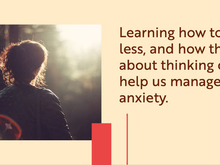 Metacognition: Learning how to worry less