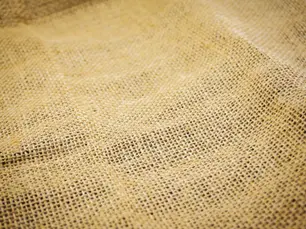 Hemp fiber burlap texture