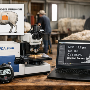 How OFDA 2000 delivers rapid in-shed micron — without confusing modes