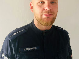 Pościg pieszy za sprawcą przestępstwa