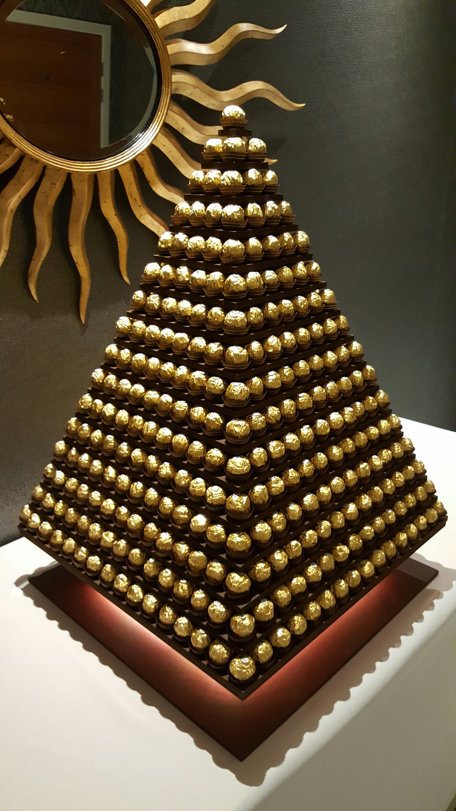 Pyramid Ferrero tower
