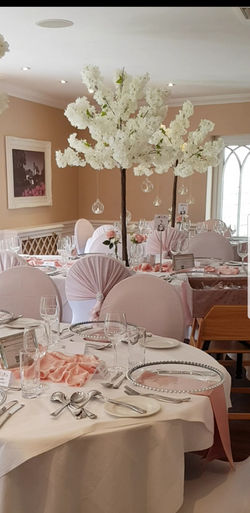 ivory 4ft blossom trees