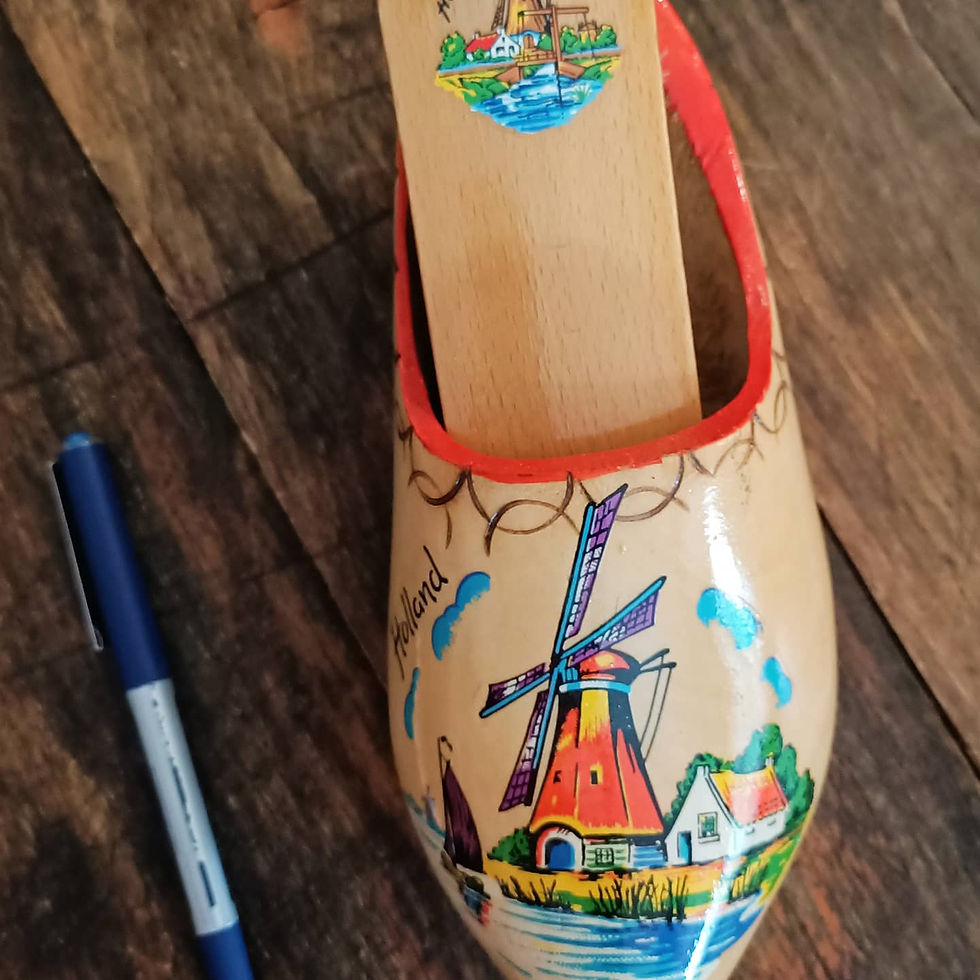 Küçük resim: Ahşap,El Boyama,Holland, Ayakkabı Fırçası(23cmX14cm)