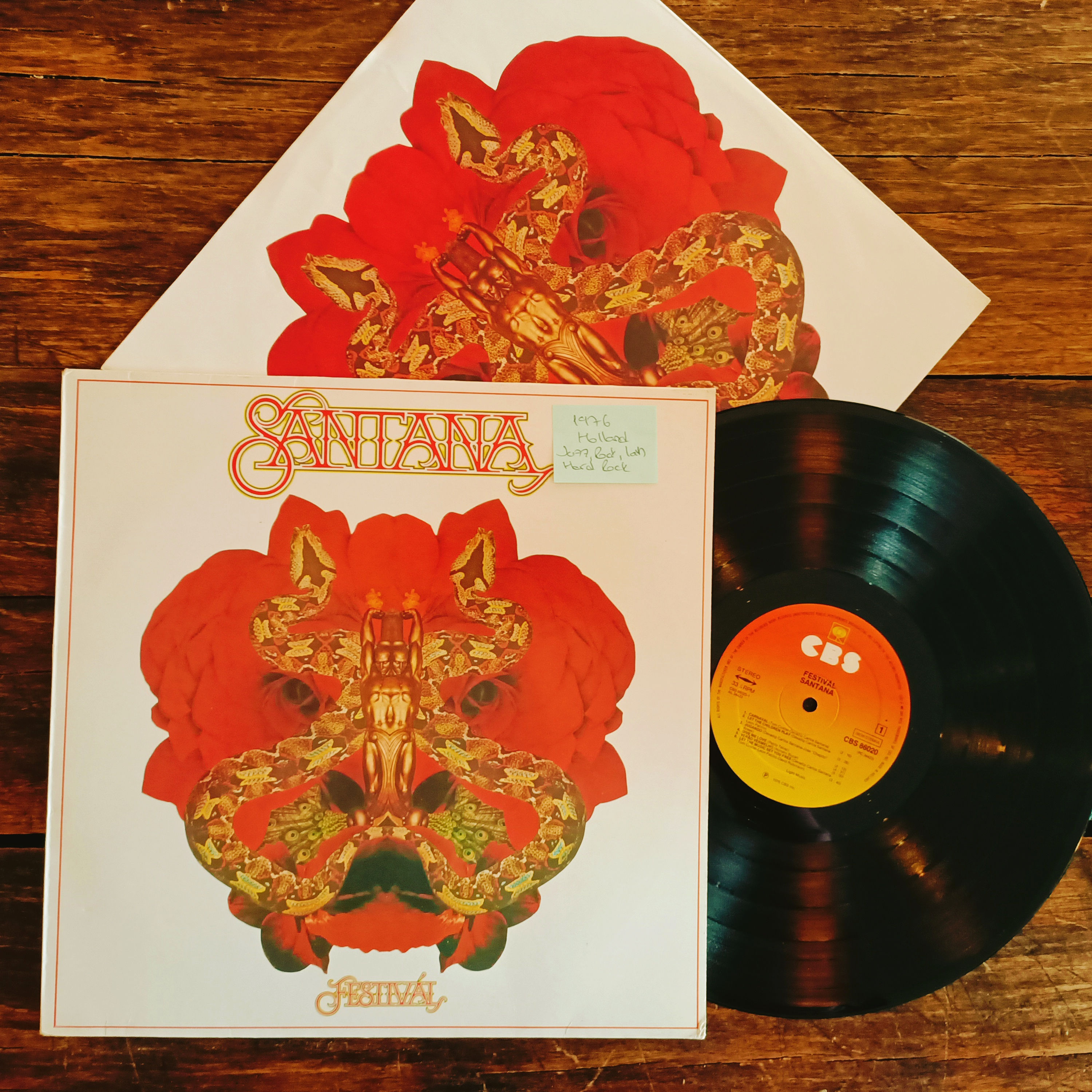 Santana, Festival Lp (1976, Holland)