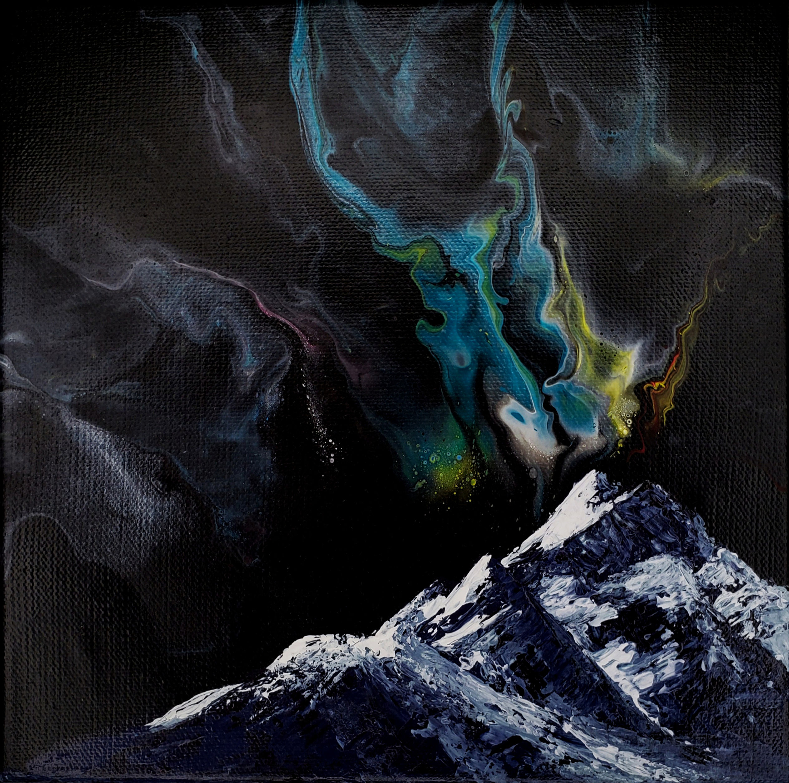 The Breath of Night 8" x 8"