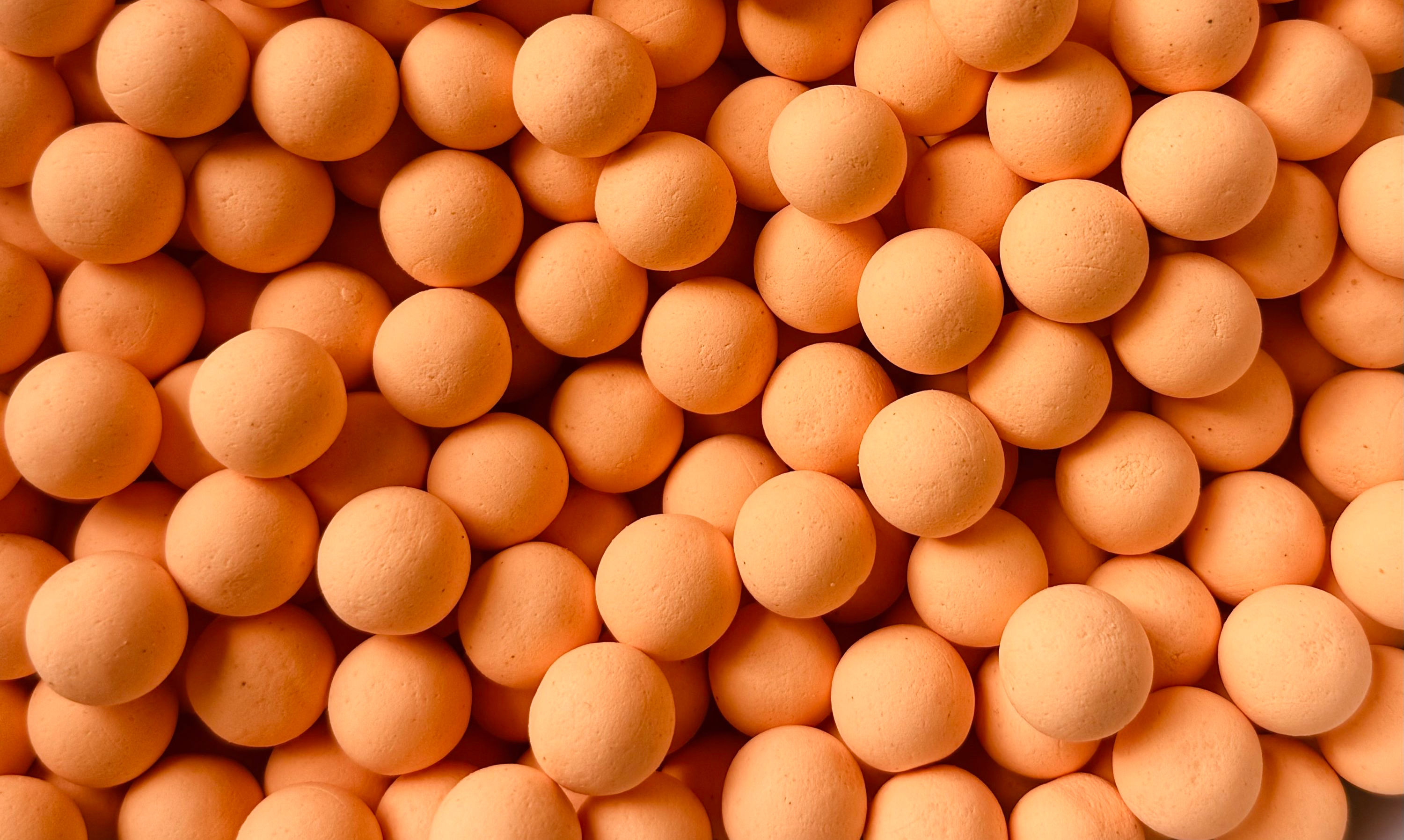 700g Washed Orange 16mm Wafters