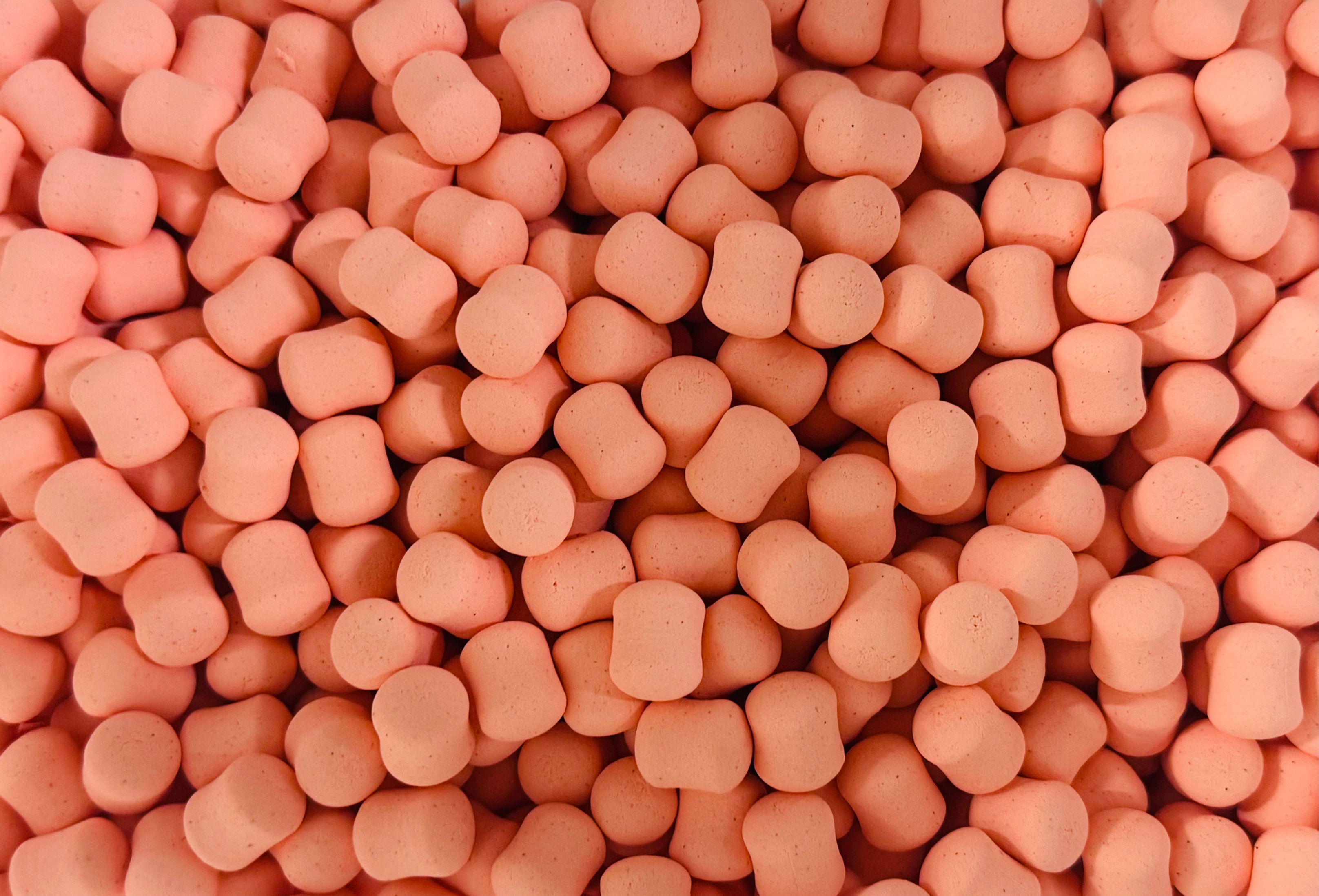 650g Washed Orange 12mm Pop Ups