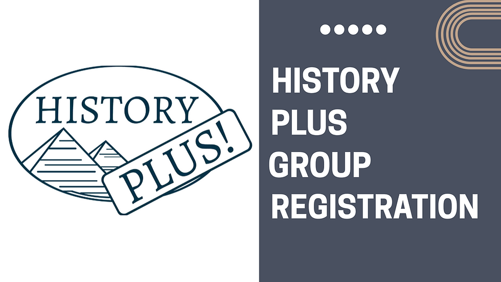 History Plus - Online Program Group Purchase