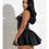Thumbnail: Backless Lace-Up Mini Dress