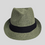 Thumbnail: Damn Tire Army Green Fedora