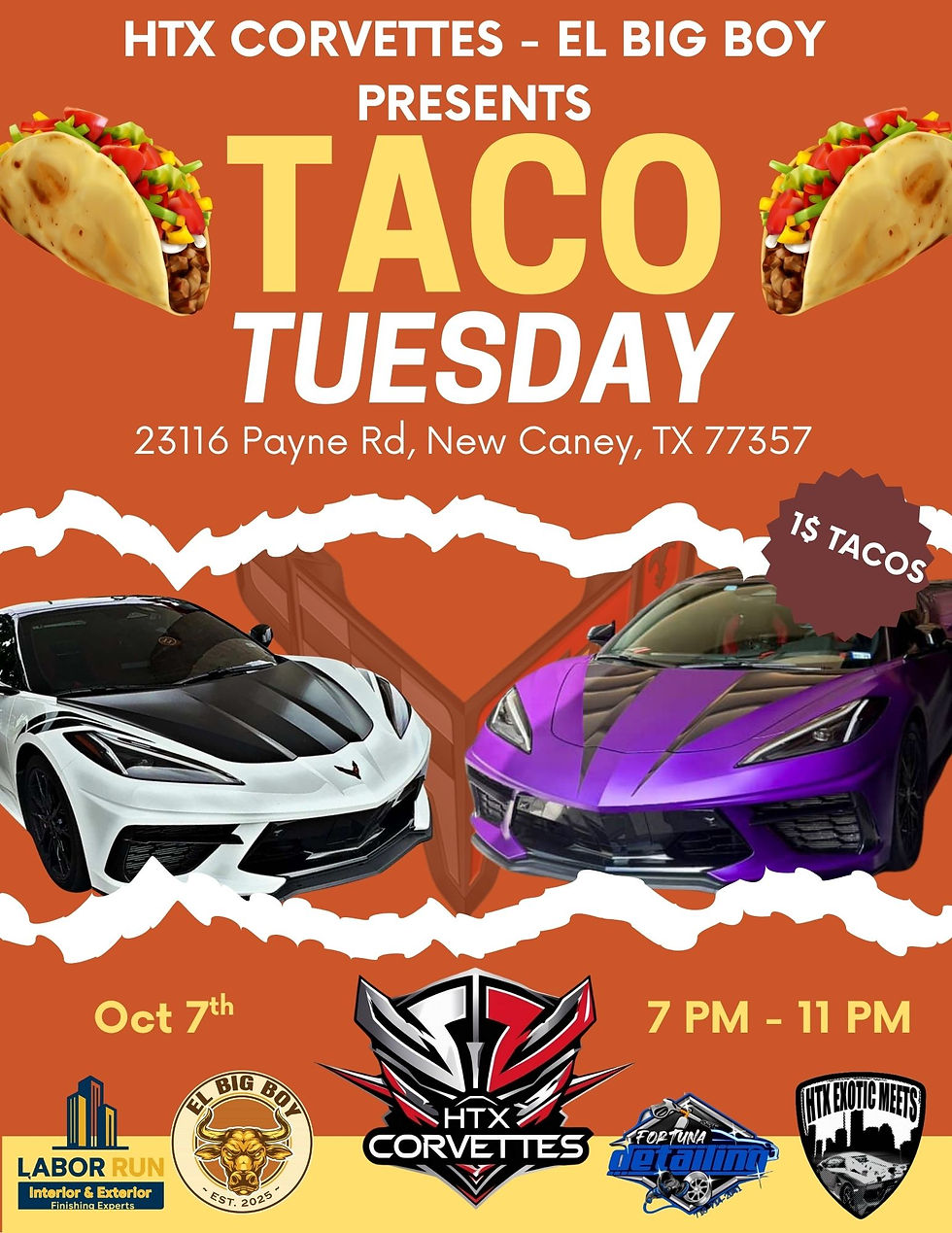 Corvette Taco Tuesday