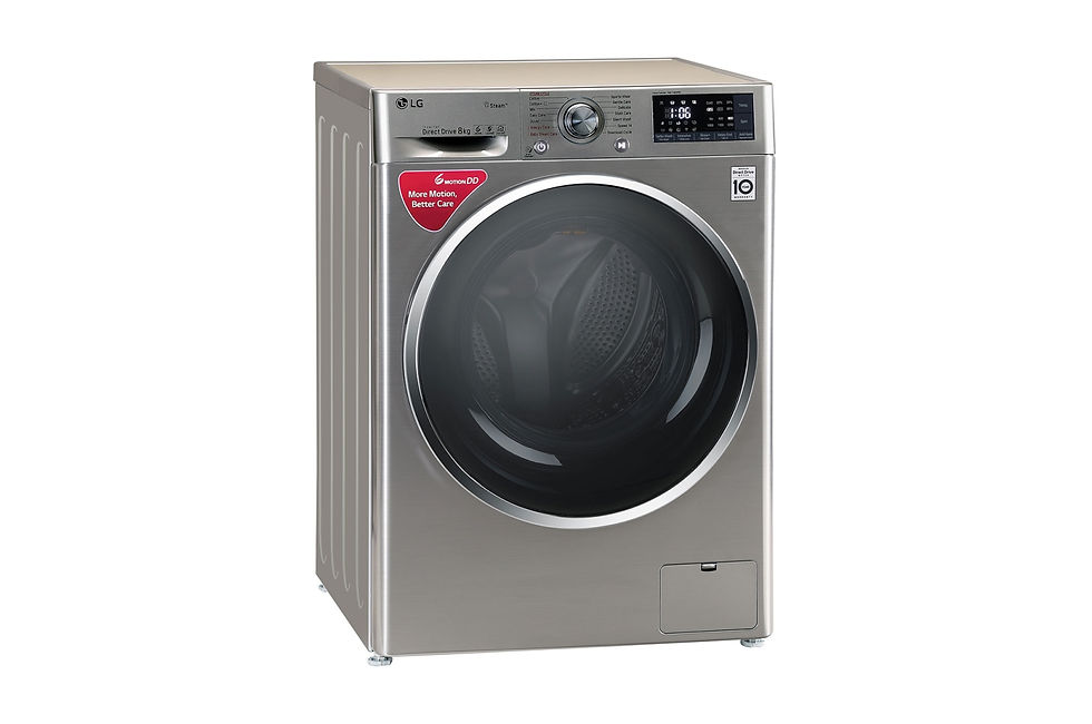Thumbnail: LG Front Load Washing Machine 8Kg FHT1408SWS