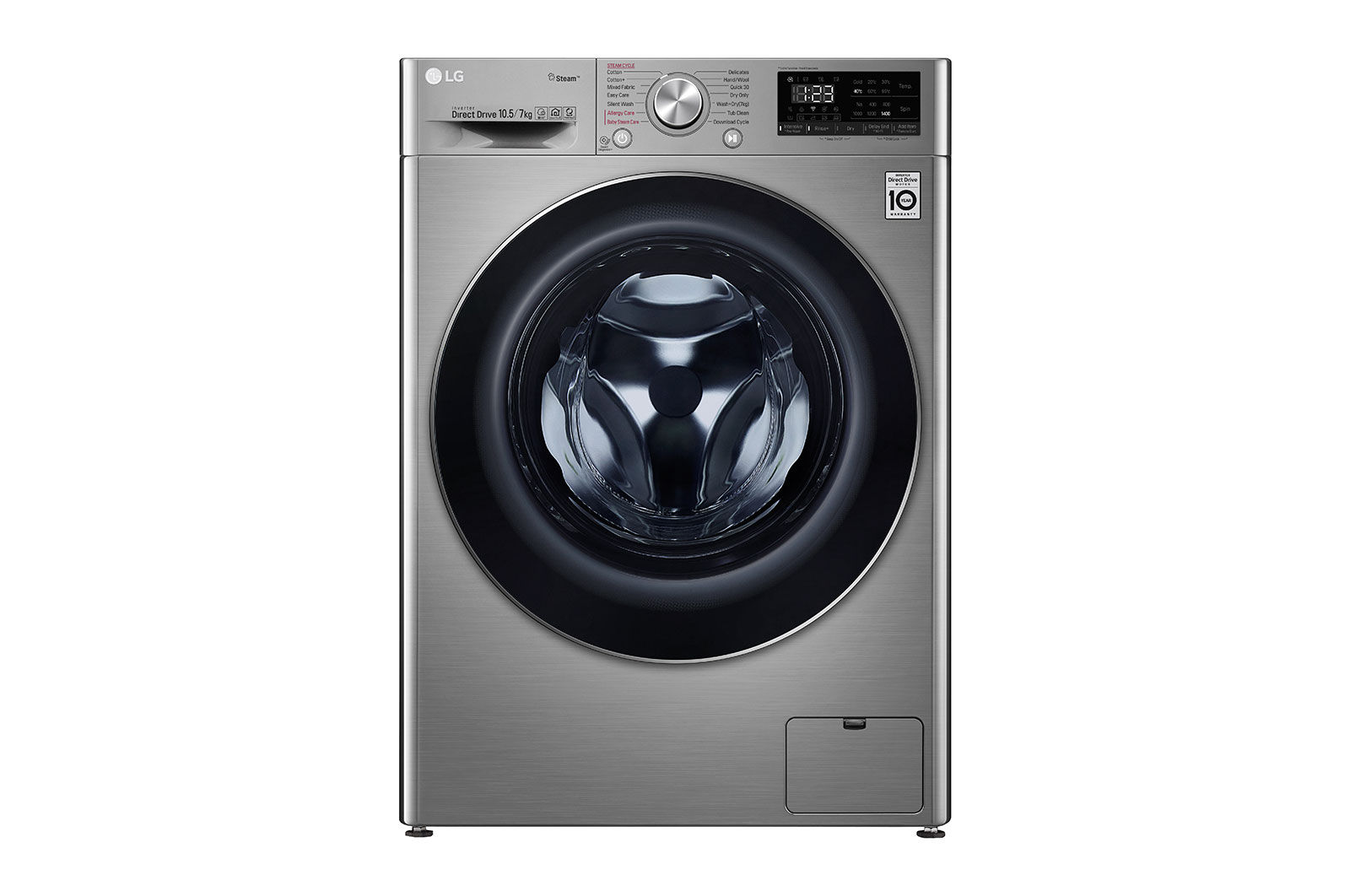 LG Front Load Washing Machine 7Kg/10.5Kg FHD1057STB