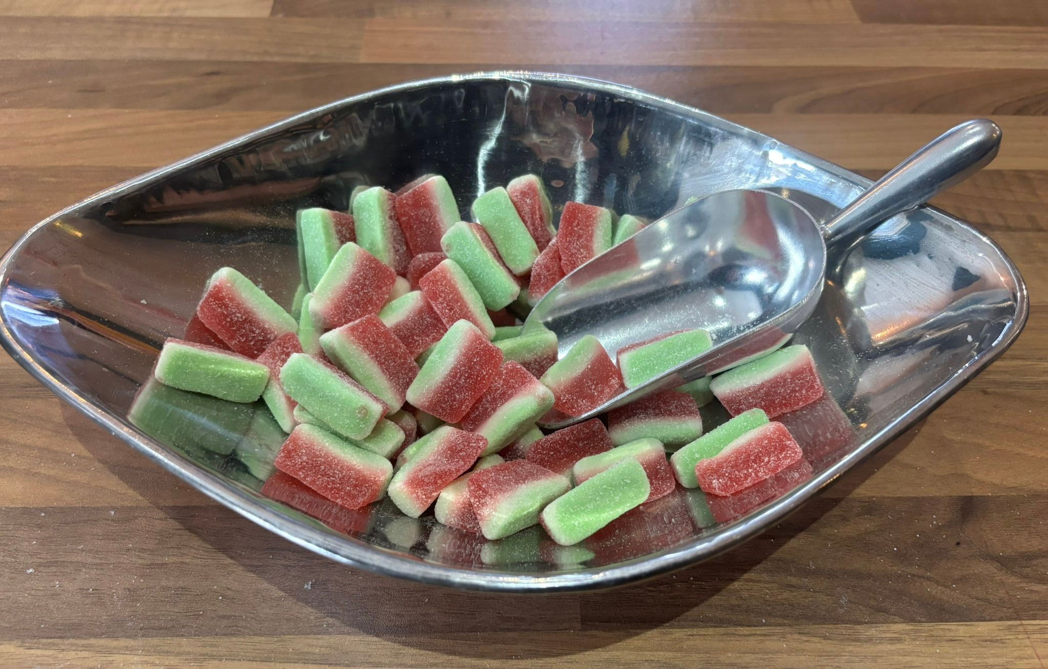 Fizzy watermelon slices
