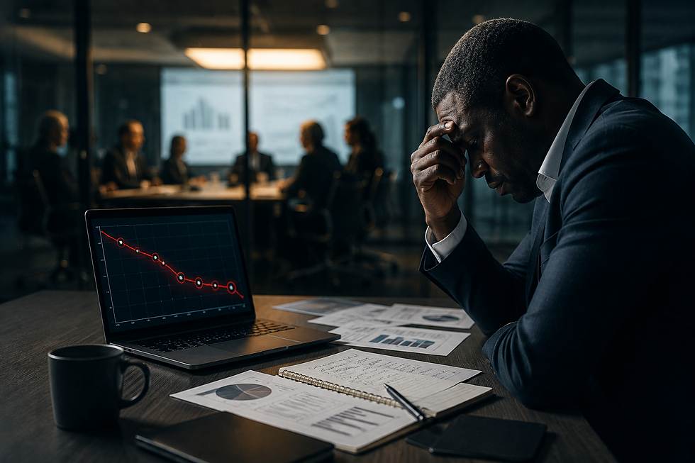 Crisis moment in the boardroom