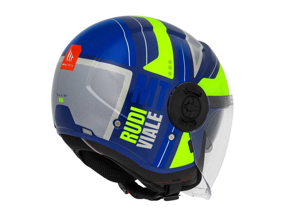Miniatura: Capacete MT Viale SV – RUDI YELLOW FLUOR GLOSS