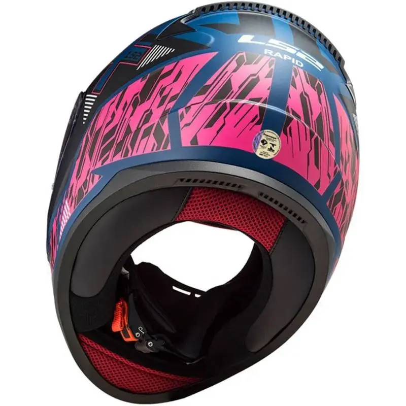 Miniatura: Capacete LS2 FF353 Rapid Xtreet - Azul/Roxo