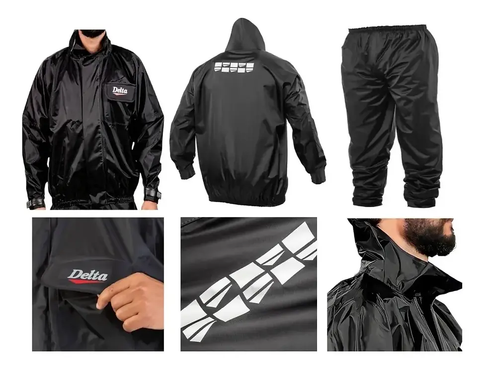 Miniatura: CONJUNTO CHUVA NYLON DELTA EXTRA GRANDE