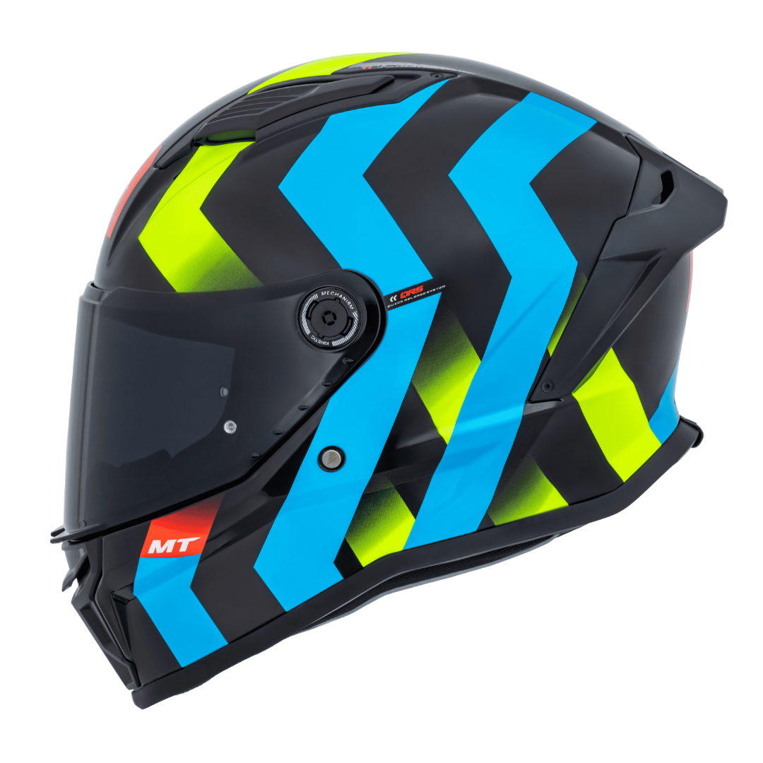 Capacete MT Stinger 2 – Asphalt Black Blue Gloss