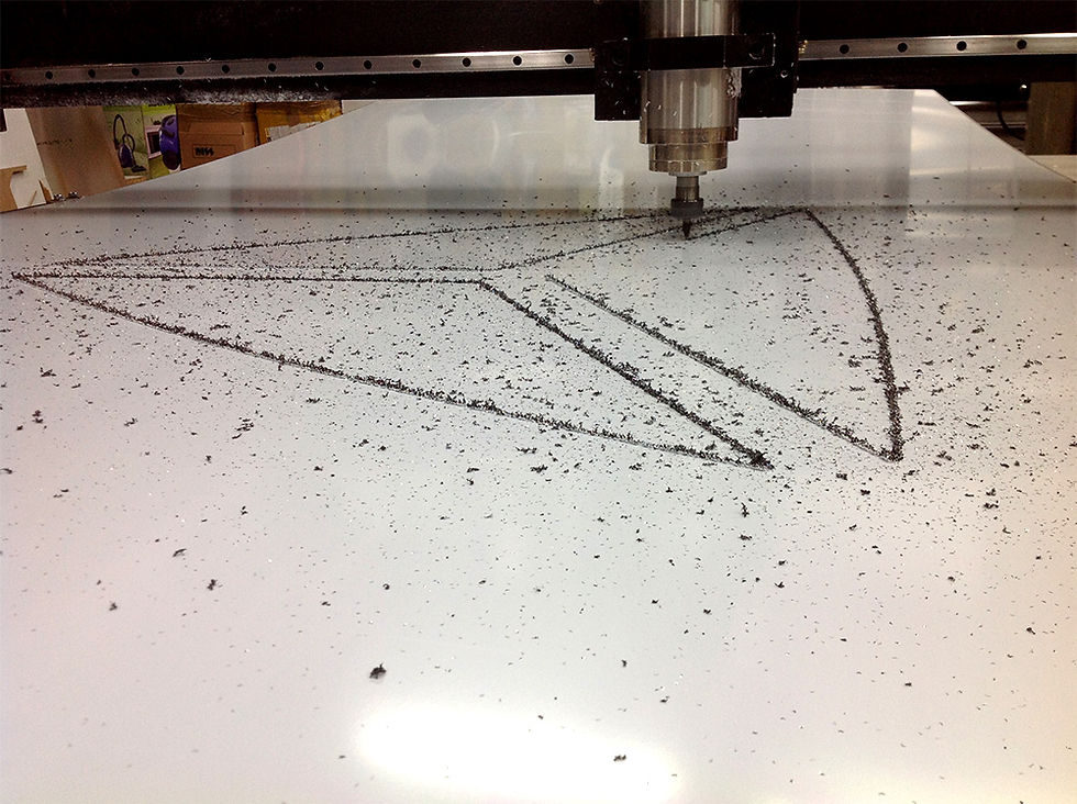 CNC izrez iz PVC