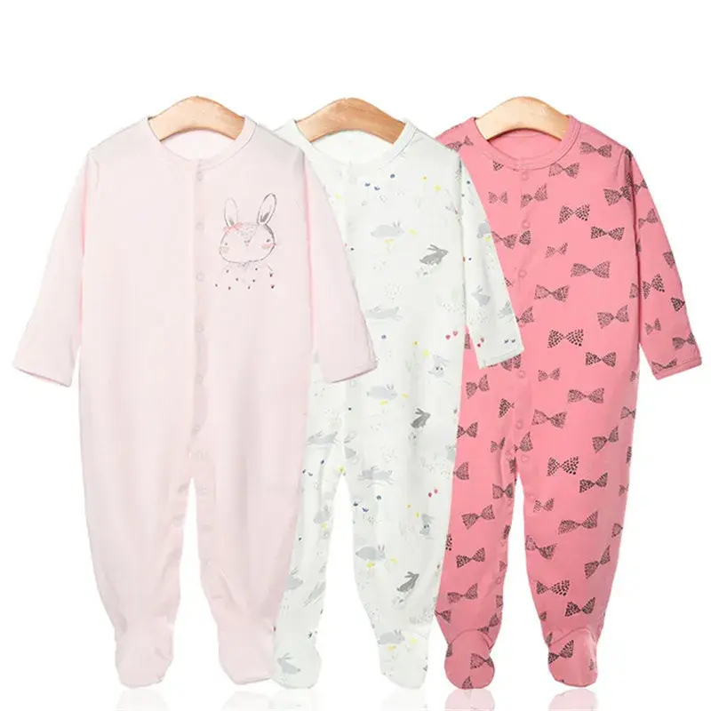 Miniatura: Lote de 3 piezas unisex para bebés recién nacidos ,algodón,0 a 12 meses.
