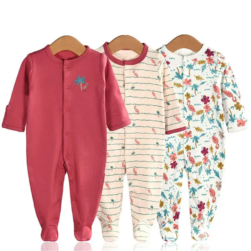 Thumbnail: Lote de 3 piezas unisex para bebés recién nacidos ,algodón,0 a 12 meses.