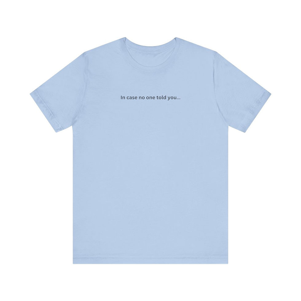 Thumbnail: Unisex Jersey Short Sleeve Tee
