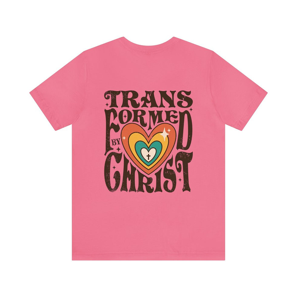 Thumbnail: TRANSFORMED BY CHRIST Unisex Jersey Short Sleeve Tee