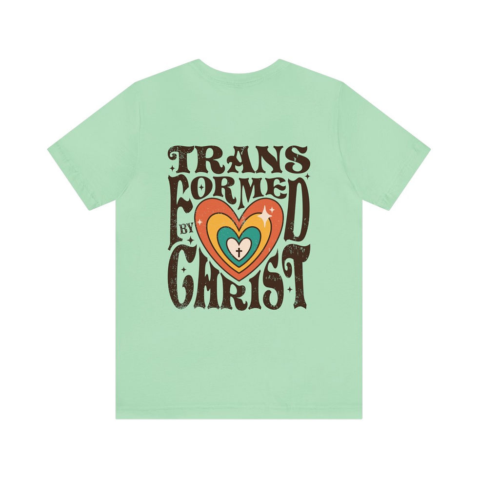 Thumbnail: TRANSFORMED BY CHRIST Unisex Jersey Short Sleeve Tee