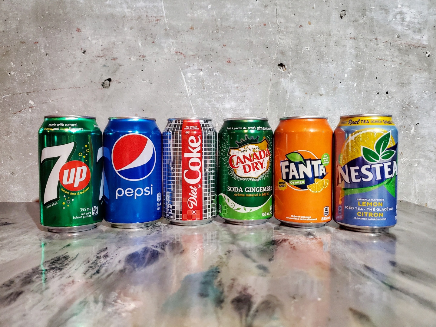 Arranged Food and Objects