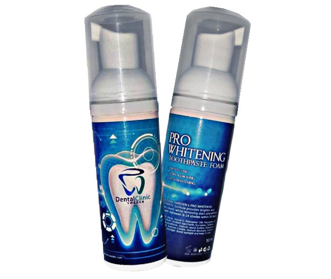 PRO WHITENING TOOTHPASTE FOAM