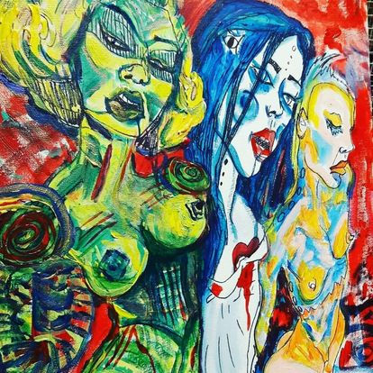 Thumbnail: SCARYMARY EVOL ART POSTERS