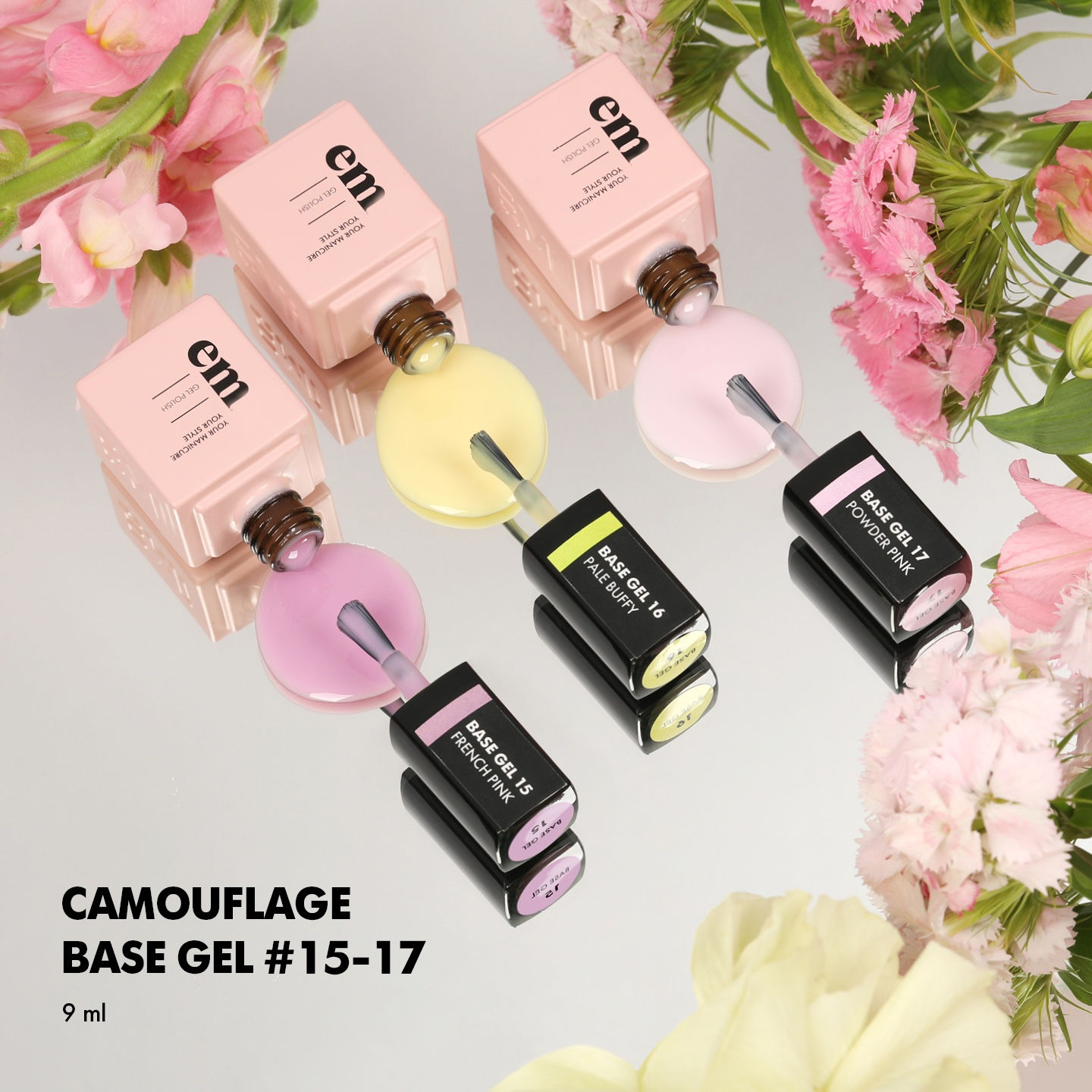 EmLac Camouflage Base Gel #15-18 9 ml