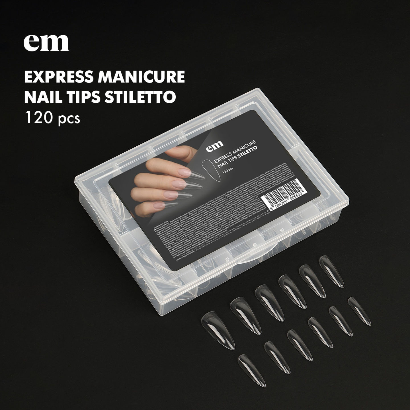 Nageltips 120 Stk.