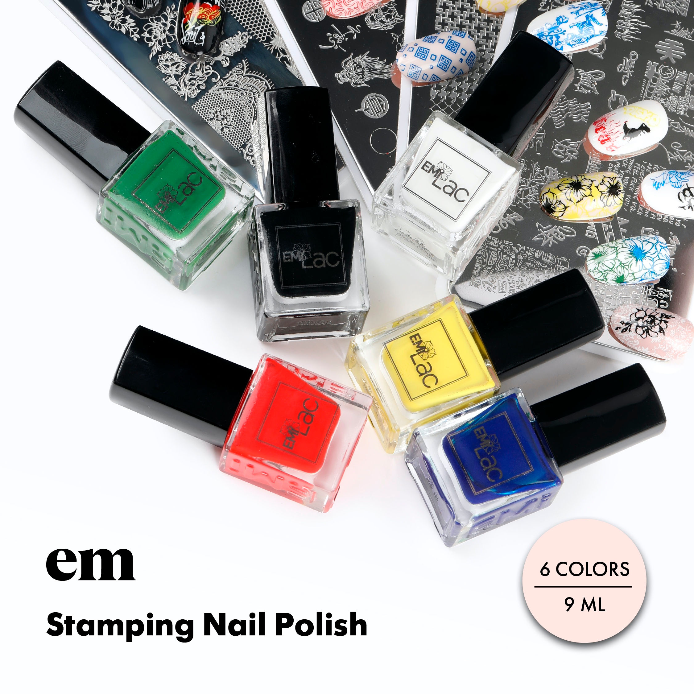 Stamping Lacke #1-6
