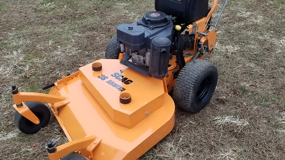 Scag 36" Hydro Drive Walk Behind Mower A1 Used Landscaping