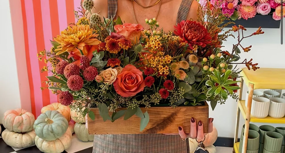 Public Event - Long Fall Box Arrangement