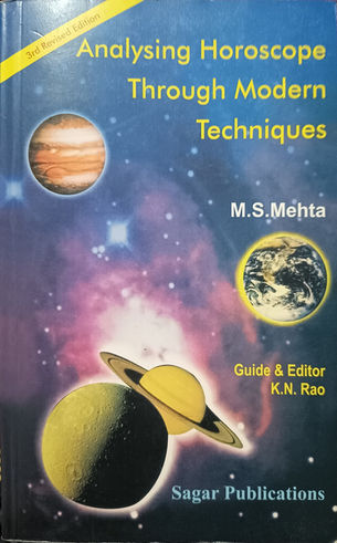 Analysing Horoscope Through Modern Techniques - A Beginners Guide.