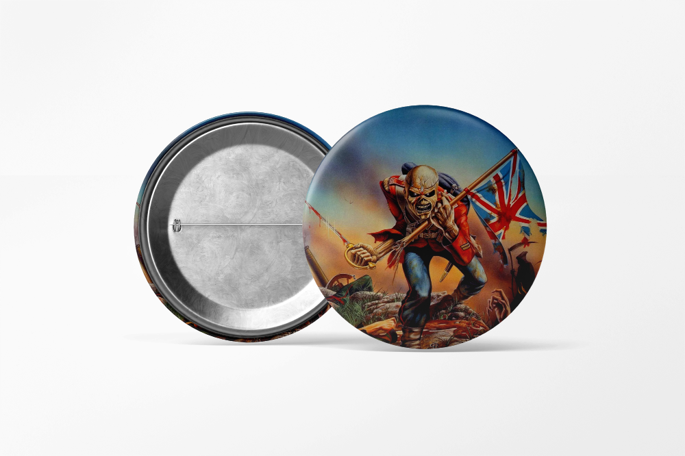 Iron Mayden Pin Badge
