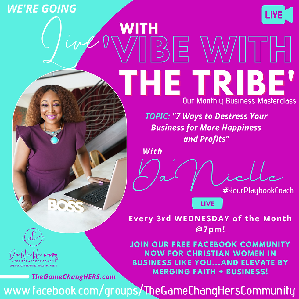 "7 Ways to Destress Your Business for More Happiness and Profits!" 