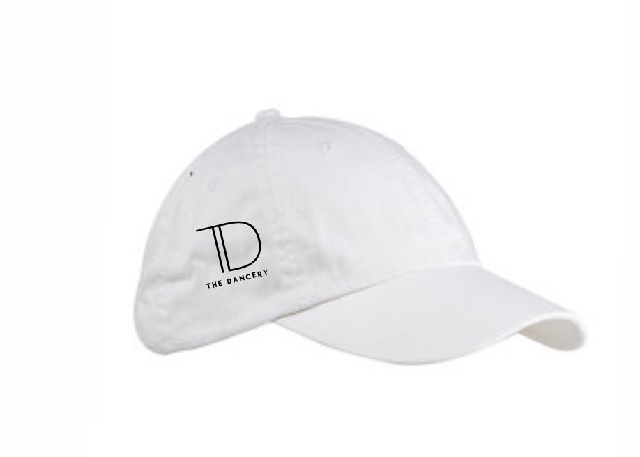 White TD adjustable hat