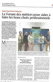 2 forum des métiersLe dauphiné 20 01 2026.JPG