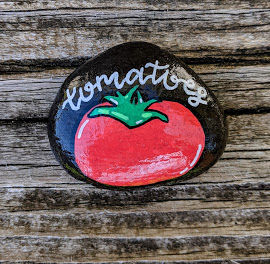 Thumbnail: Garden Marker Rocks (Vegetables)