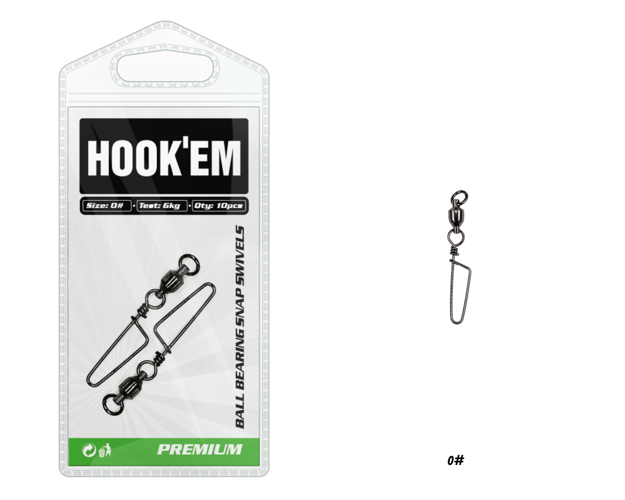 Swivel Ball Bearing - Snap