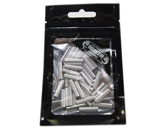 aluminium fishing hooks Southern Tuna Ringed Eye The rust resistant coating adds an extra layer of protection against corrosion Aluminium Crimps | Hook'em Fishing